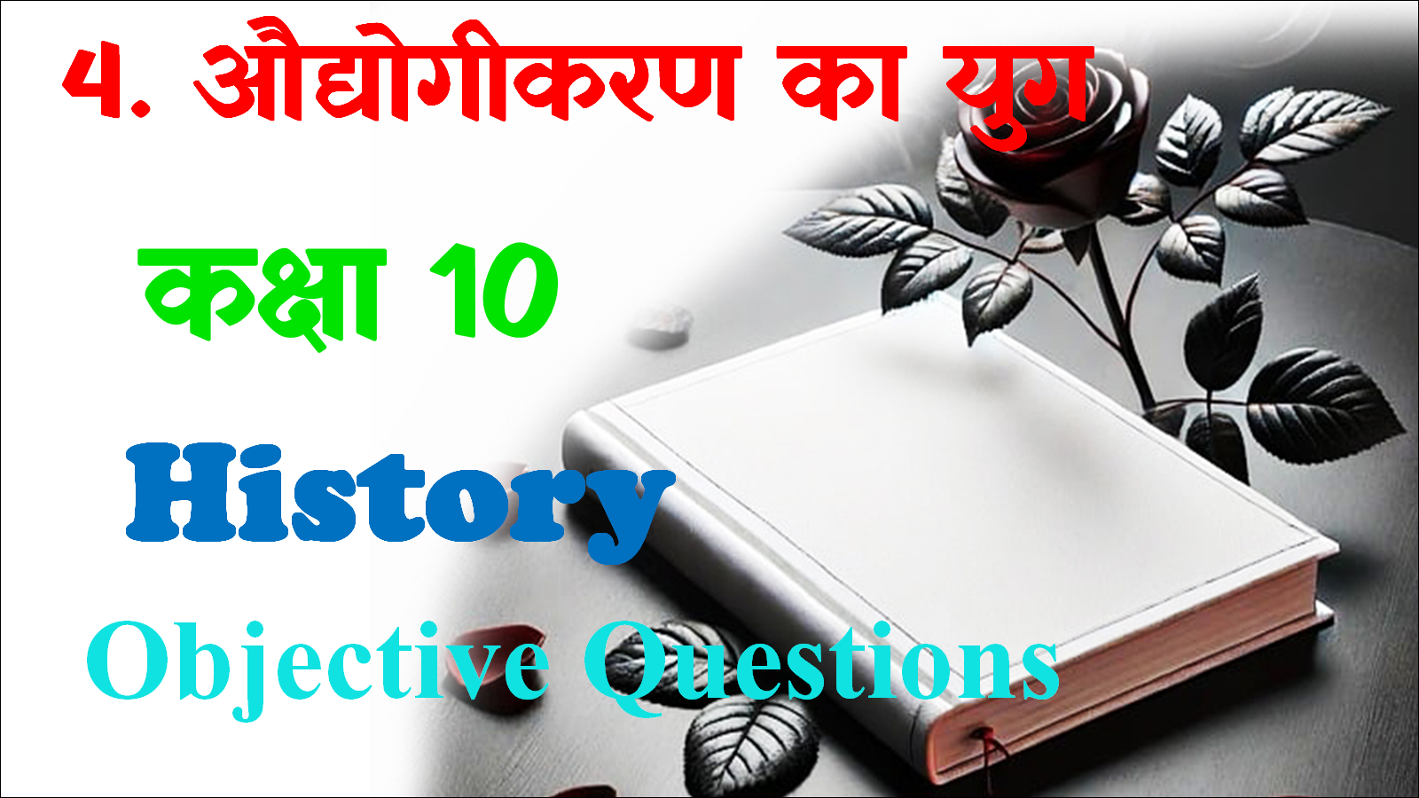 Audyogikaran ka yug class 10 mcq