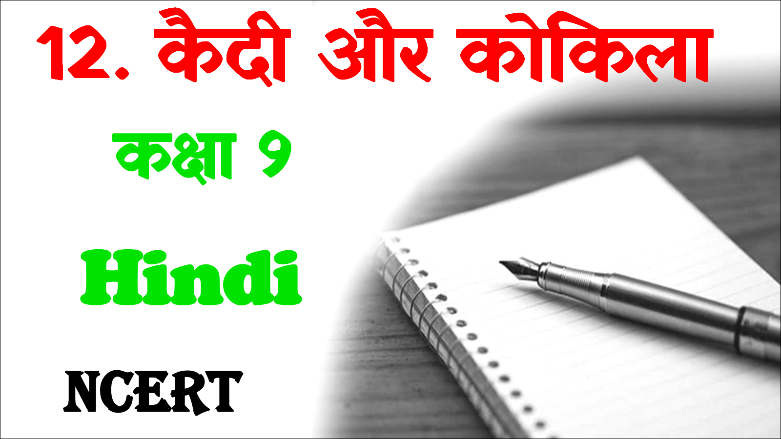 Kaidi Aur Kokila Class 9 mcq